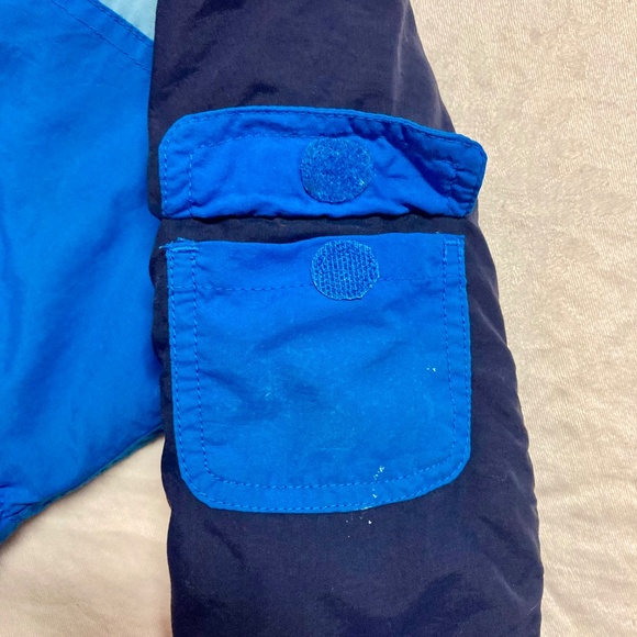 LL Bean Toddler Snowsuit 12-18 Months Blue - Picture 13 of 16